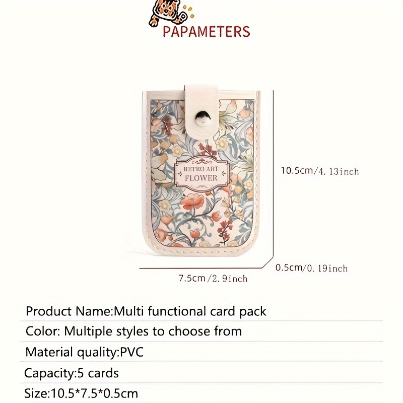 Laminated Concealed Mini Card  - Index Card Holder recension och pris