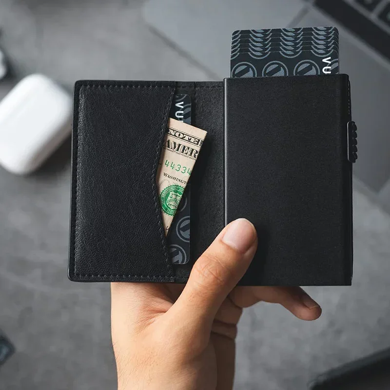 Mens Minimalist Wallet Luxury  - Index Card Holder recension och pris