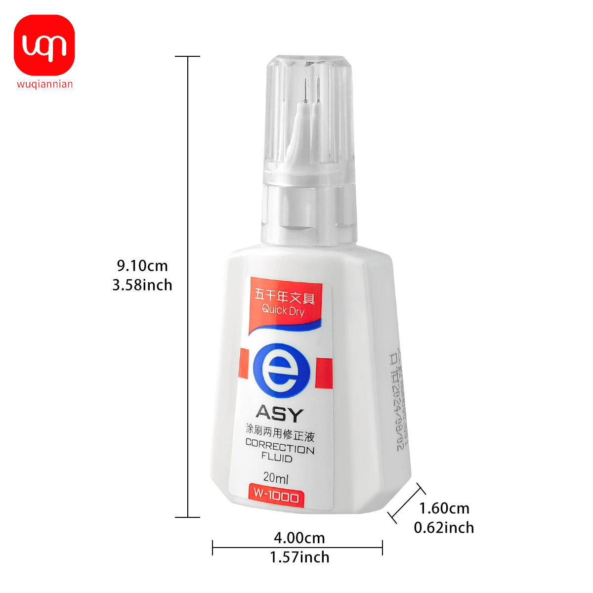 WQN Quick-Dry Correction Fluid - Correction Pen Fine recension och pris